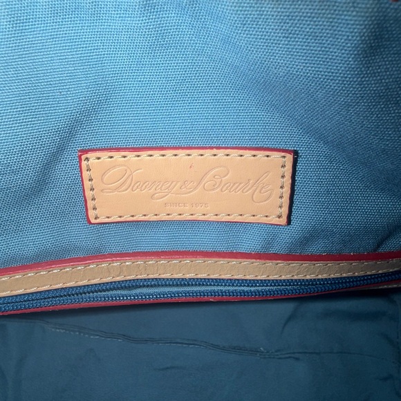 Vintage Dooney & Bourke Multicolor Satchel - Picture 10 of 16